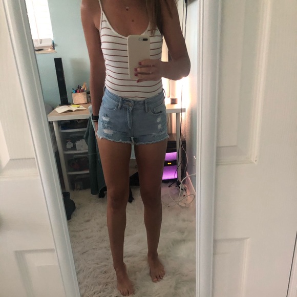 Striped bodysuit - Picture 2 of 3